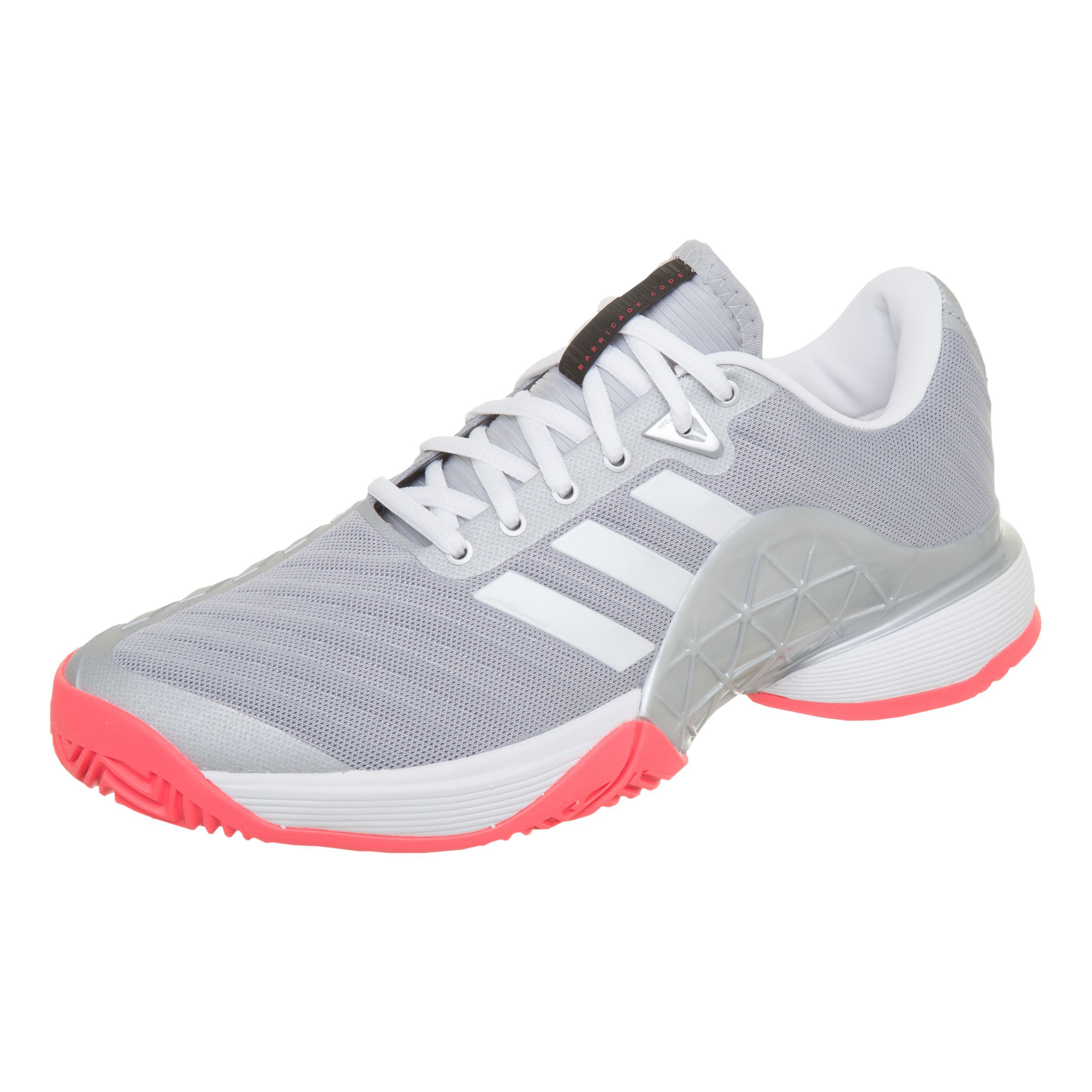 Buy adidas Barricade 2018 Zapatilla Todas Las Superficies Mujeres Gris Blanco online Tennis Point ES