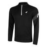 Icon 1/2 Zip Camiseta De Running Hombres-Negro