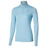 Core Impulse Half Zip Camiseta de running Mujeres-azul claro
