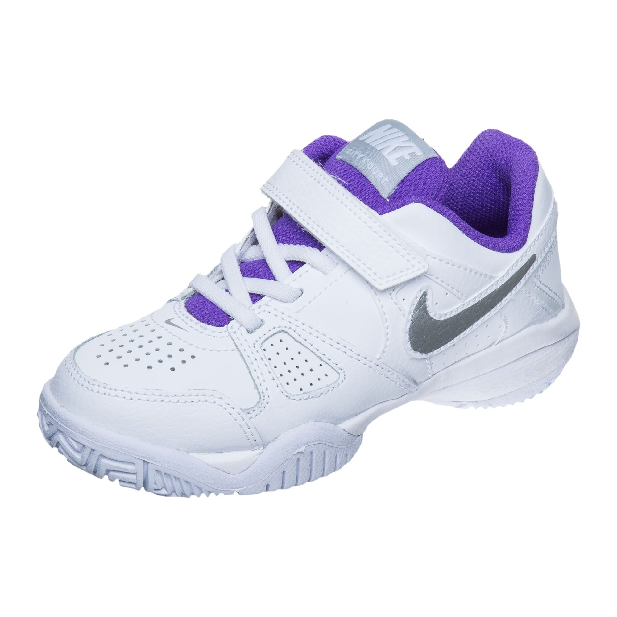 Nike City Court 7 (PSV) Todas Las Niños - Blanco, Lila compra online | Tennis-Point