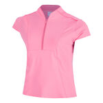 Ropa Lucky in Love Lucky in Love Swing Zip Camiseta De Manga Corta Mujeres-Rosa