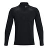 Qualifier 2.0 1/2 Zip Camiseta De Manga Larga Hombres-Negro