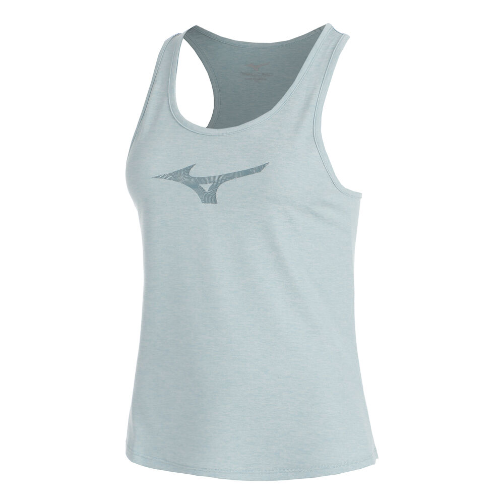 Mizuno Core RB Camiseta De Running Mujeres - Azul Claro