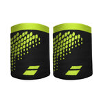 Ropa de tenis Babolat Babolat Logo Jumbo Cinta para sudor Unisex-amarillo, gris