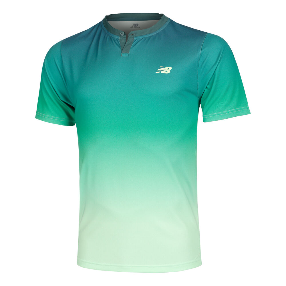 New Balance Tournament Camiseta De Manga Corta Hombres - Verde