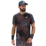 Ropa Lotto Lotto Tech IV Camiseta De Manga Corta Hombres-Gris Claro