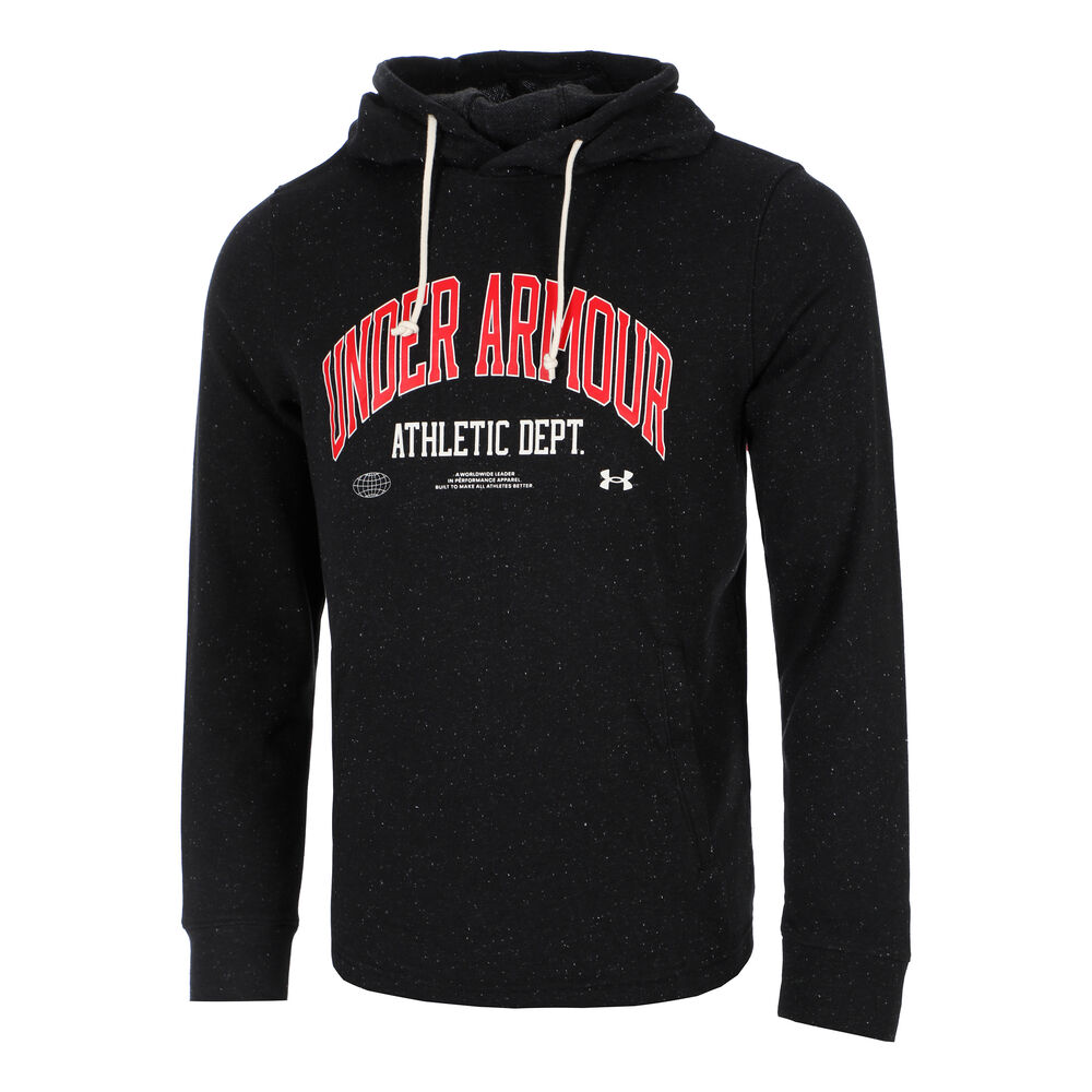 Under Armour Rival Try Athletic Sudadera Con Capucha Hombres-Negro,Rojo