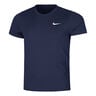 Court Dry Victory Camiseta De Manga Corta Hombres-Azul Oscuro,Blanco