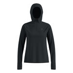 Ropa Odlo Odlo X-Alp Midlayer Camiseta De Running Mujeres-Negro