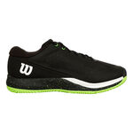 Zapatillas de tenis Wilson Wilson Rush Pro Ace Zapatilla Tierra Batida Hombres-Negro,Verde Neón