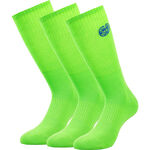 Ropa BIDI BADU BIDI BADU Matayo Crew Tech Calcetines Deporte Pack De 3 Hombres-Verde Neón,Azul