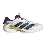 Zapatillas de tenis adidas adidas Adizero Ubersonic 5 Zapatilla Todas Las Superficies Hombres-Aluminio Blanco,Dorado