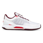Zapatillas de tenis Wilson Wilson Intrigue Tour Zapatilla todas las superficies Mujeres-blanco, rojo vino