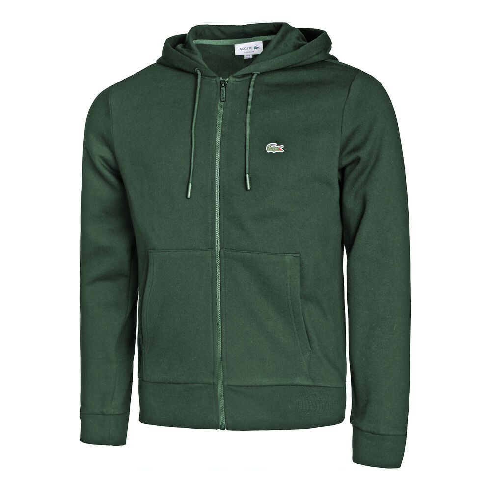 Lacoste Classic Sudadera Con Cremallera Hombres - Verde
