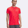 Launch Camo Camiseta De Running Hombres-Rojo Ne&oacute;n