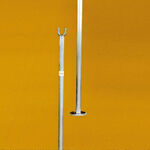 Accesorios de pista Tegra Tegra Barras Individuales En Paquete Doble,Aluminio-Plateado