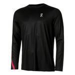 Ropa On On Court Camiseta De Manga Larga Hombres-Negro