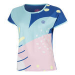 Ropa de tenis BIDI BADU BIDI BADU Hey Laguna Camiseta de manga corta Mujeres-azul, multicolor