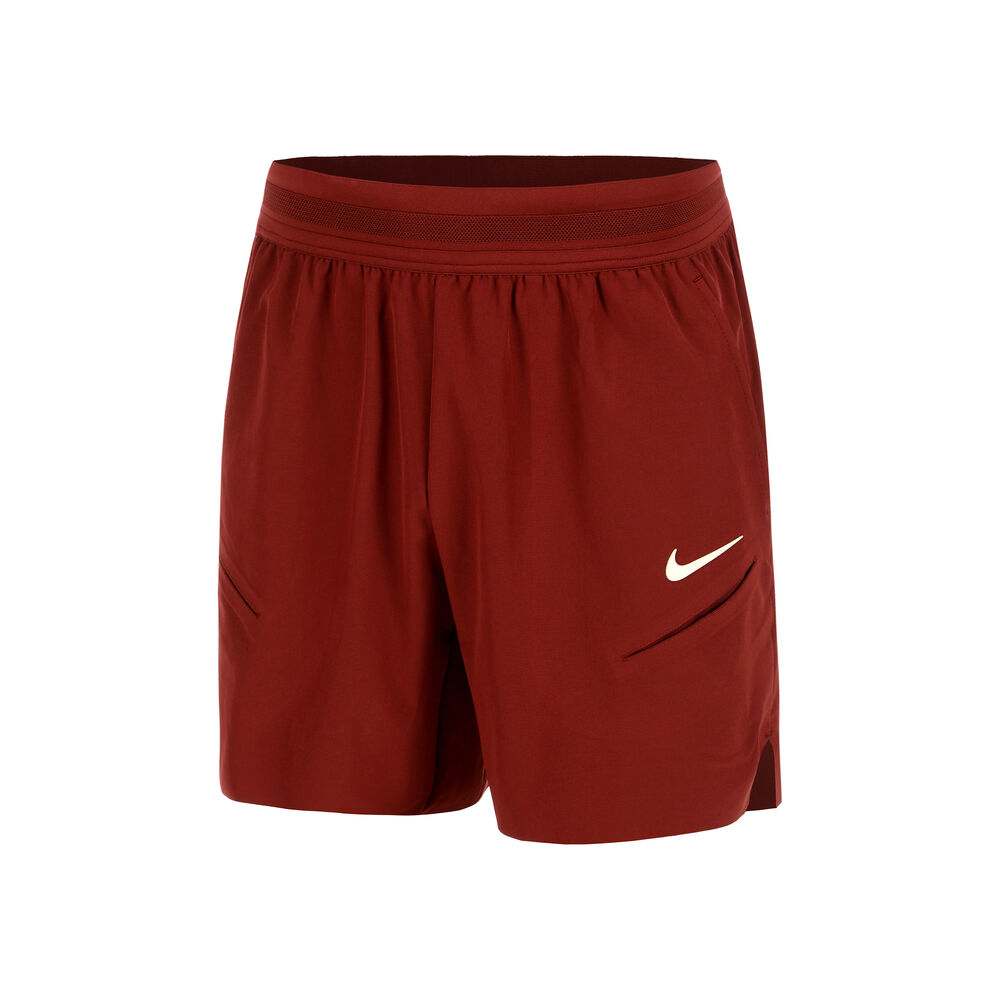 Nike Court Dri-FIT Slam Shorts Hombres-Rojo Oscuro