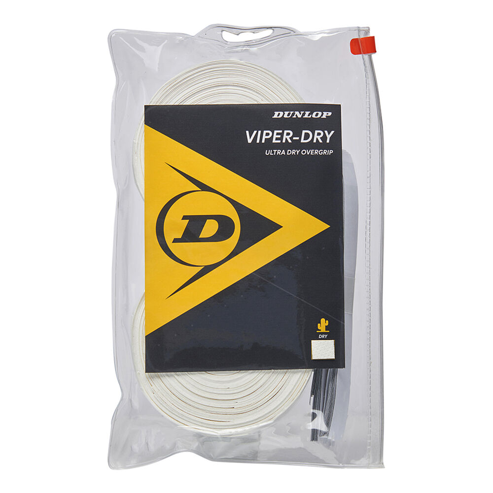 Dunlop Viperdry Pack De 30-Blanco