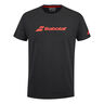 Exercise Camiseta De Manga Corta Hombres-Negro