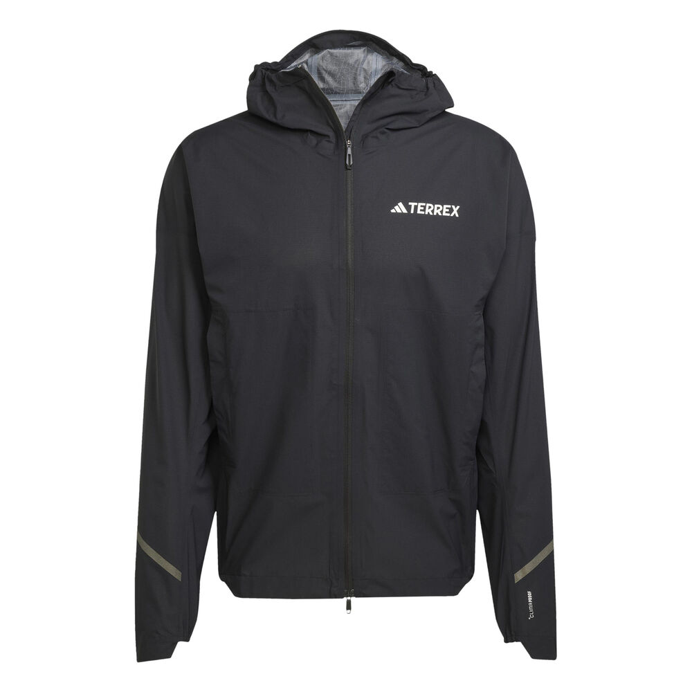 adidas Terrex XPR Light Rain Chaqueta Para Correr Hombres-Negro