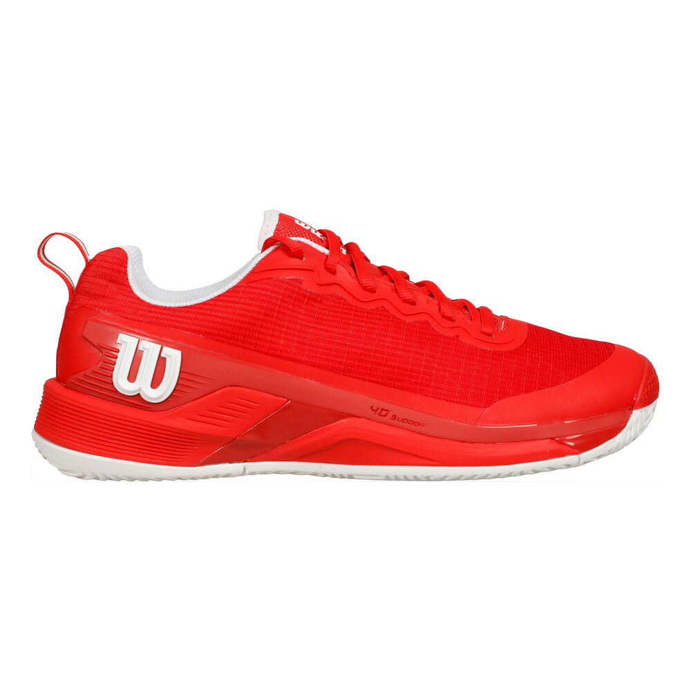 Wilson Rush Pro 4.5 Zapatilla Tierra Batida Hombres-Rojo,Blanco