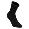 Velociti Lite Crew  Calcetines para correr Unisex-negro, negro