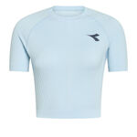 Ropa Diadora Diadora L. Icon Stratouno Camiseta De Manga Corta Mujeres-Azul Claro