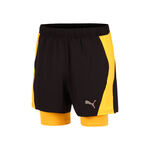 Ropa Puma Puma Ultraweave Velocity 2in1 Pantalones Cortos Hombres-Negro,Naranja