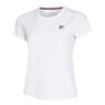 Leonie Camiseta De Manga Corta Mujeres-Blanco