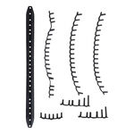 Accesorios para raquetas Babolat Babolat Pure Aero Rafa Juego De Cintas Con Ojales-Azul Oscuro