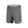 Drop 7in Shorts Hombres - gris, blanco