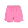 Rematch 2in1 Shorts Mujeres - rosa, blanco