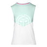 Elinam Lifestyle Camiseta De Tirantes Mujeres-Mint,Crema