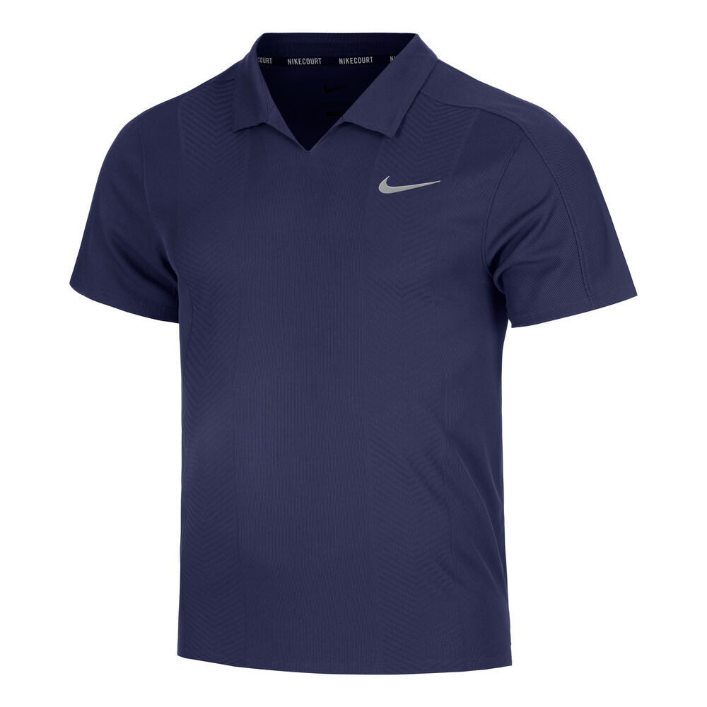 Nike Court Dri-Fit Slam Jannik Sinner Polo Hombres-Azul Oscuro