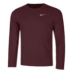 Ropa Nike Nike Dri-Fit UV Miler Camiseta de running Hombres - rojo vino, 