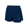 W. TEAM STRETCH SHORTMARINE Shorts Mujeres-azul oscuro