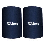 Ropa de tenis Wilson Wilson Wide Terry Cinta para sudor Unisex - azul oscuro, 