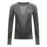 Ropa Odlo Odlo Blackcomb Eco Big Logo Top Crew Chaleco Hombres-Gris