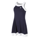 Ropa de tenis Sergio Tacchini Sergio Tacchini TCP Vestido Mujeres - azul oscuro, blanco