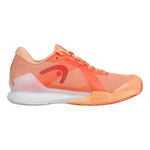 Zapatillas de tenis HEAD HEAD Sprint Pro 4.0 Zapatilla Tierra Batida Mujeres-Coral,Blanco