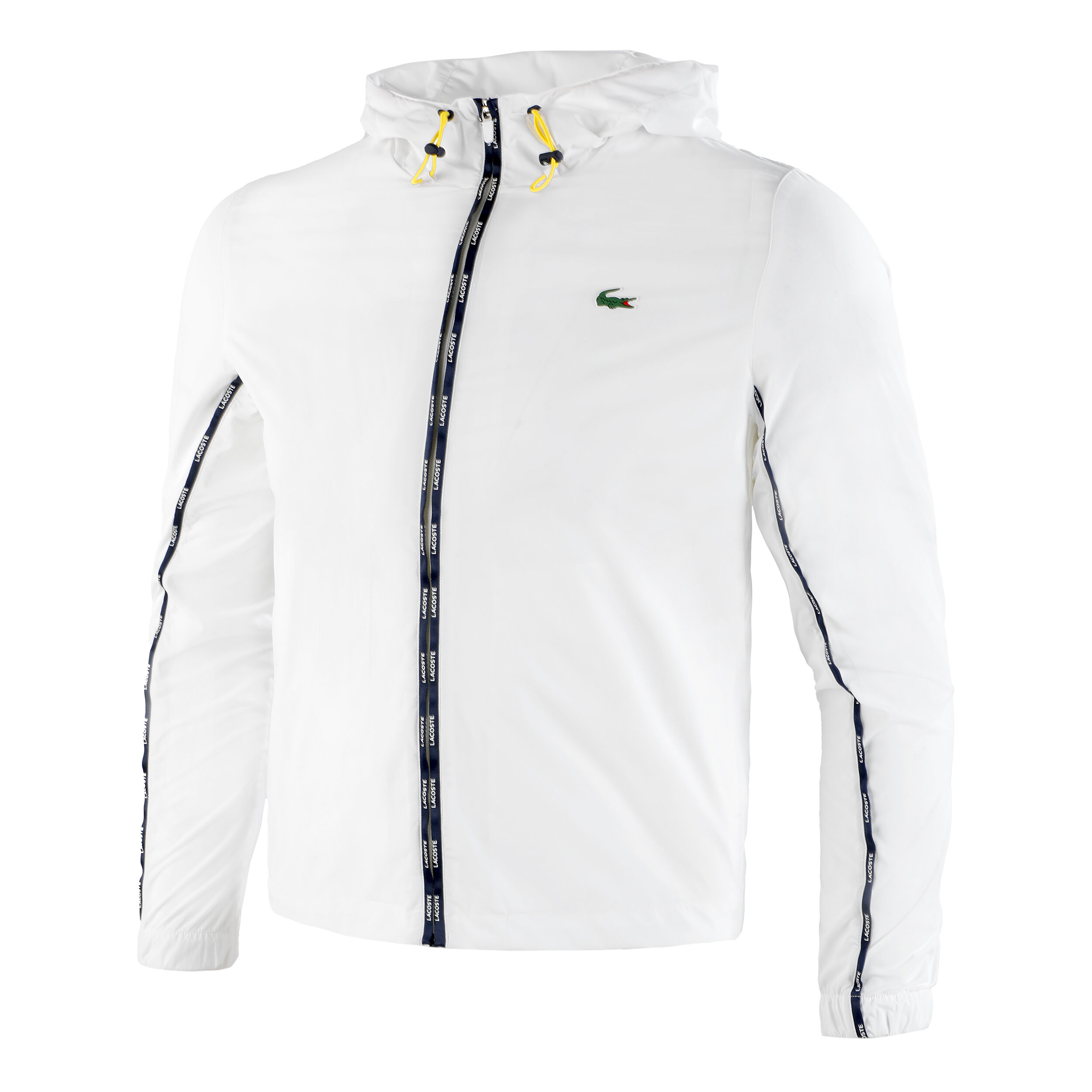 Chaqueta lacoste blanca shop