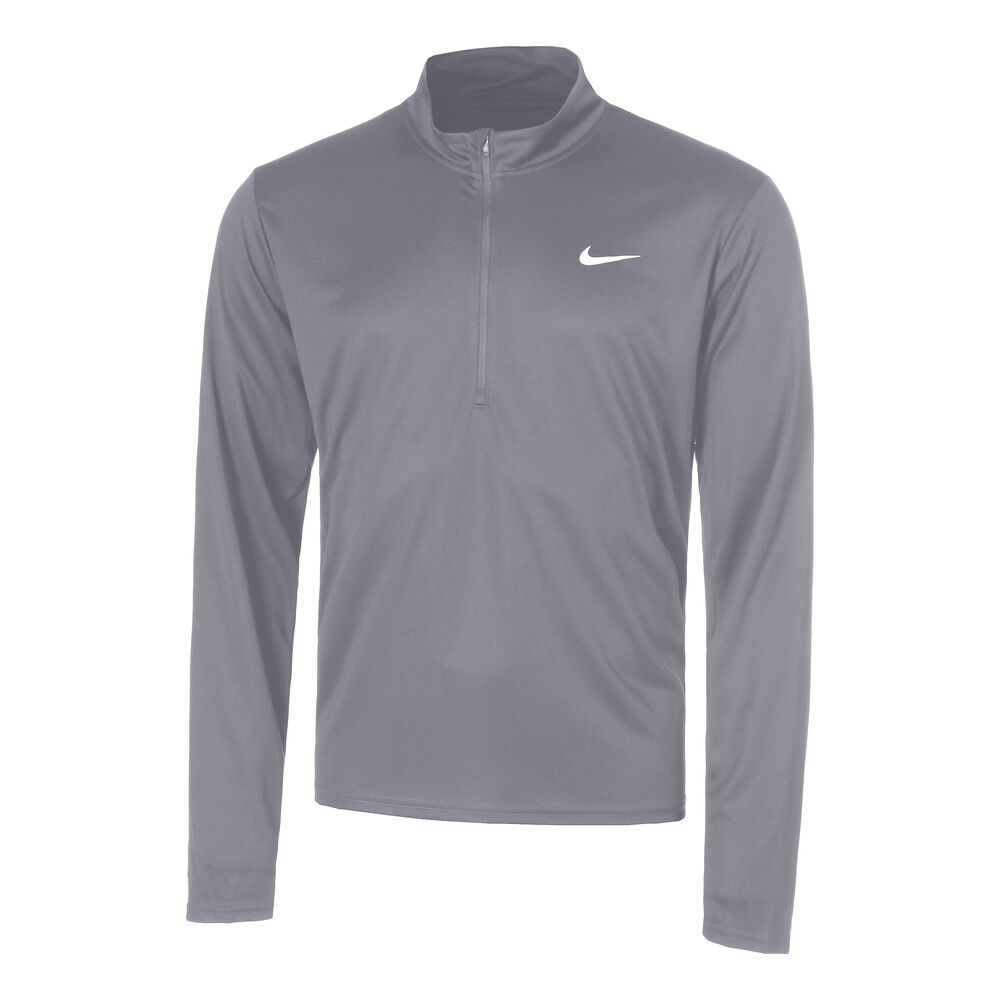 Nike Pacer Half-Zip Longsleeve Camiseta de running Hombres-gris