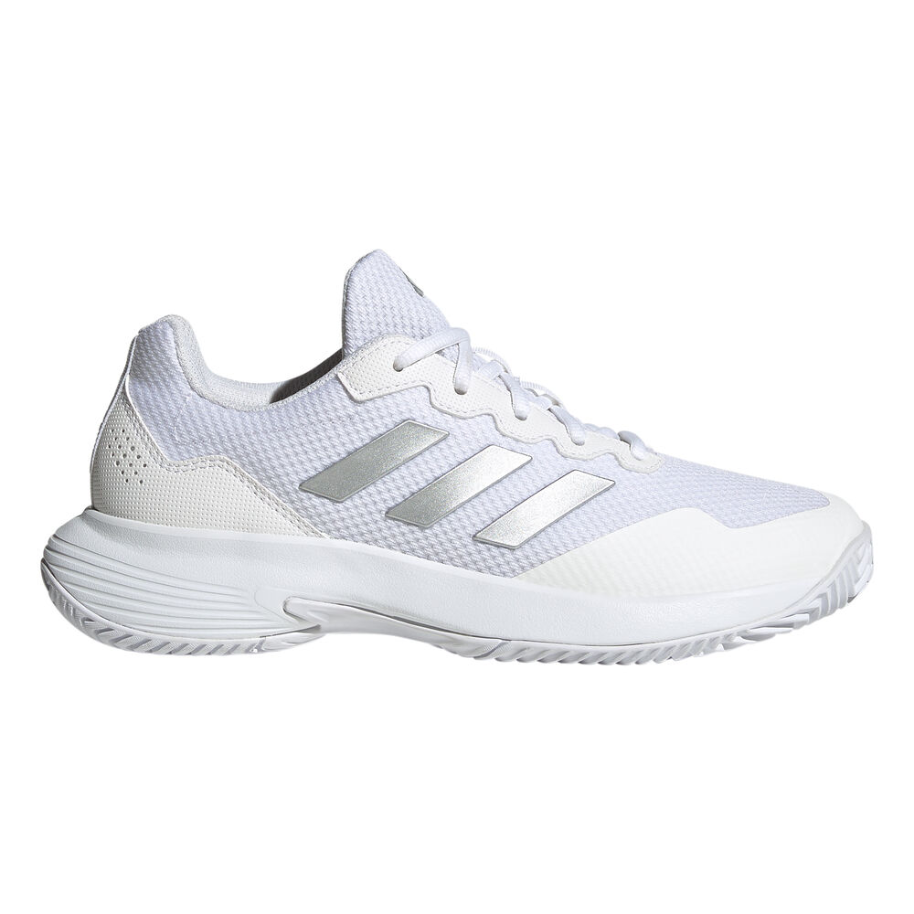 adidas Gamecourt 2 Zapatilla todas las superficies Mujeres - blanco, plateado