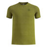 Essential Seamless Camiseta de running Hombres-verde
