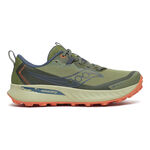 Zapatillas para correr Saucony Saucony Peregrine 15 GTX Zapatilla Trail Mujeres-Marrón,Gris