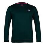 Ropa BIDI BADU BIDI BADU Chaka Basic Crew Sudadera Hombres-Verde Oscuro