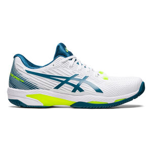 ASICS Solution Speed FF 2 Zapatilla Todas Las Superficies Hombres - Blanco, Color Petróleo