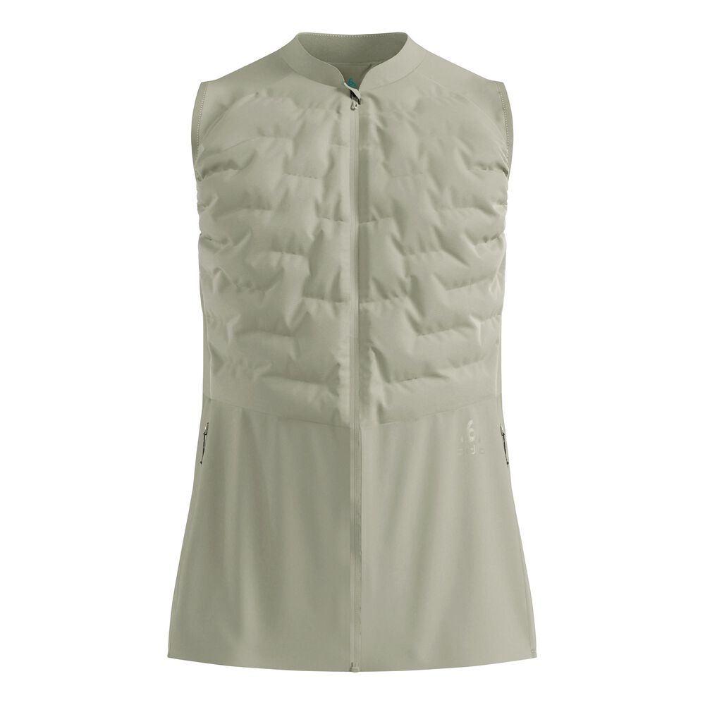 Odlo Zeroweight Insulator Chalecos Para Correr Hombres-Oliva